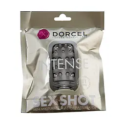 Мастурбатор Dorcel Sex Shot Intense прозорий - мініатюра 3