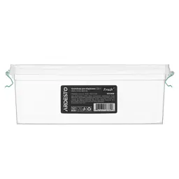 Харчовий контейнер Ardesto Fresh 2.8 л, пластик, прямокутний, блакитний (AR1306B) - мініатюра 3