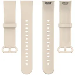 Ремінець DK для Xiaomi Redmi Watch 2 Lite Silicone Sport Band Classic (013576) (ivory) - мініатюра 3