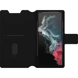 Протиударний чохол-книжка OtterBox Strada Series Via 77-86602 Samsung Galaxy S22 Ultra (6.8") Black - мініатюра 7