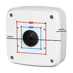 Монтажна коробка Light Vision VLC-07BXD(M), метал, 134*134*54 мм (75-00277) - мініатюра 2