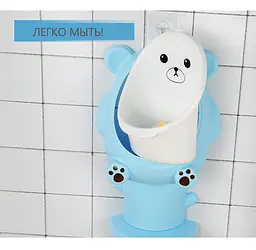 Піссуар ведмедик Teddy малий BTL1 М'ятний - мініатюра 6