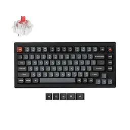 Клавіатура Keychron V1 8K Keychron Super Red Switch Black RGB (V1W-D1-UA) - мініатюра 7