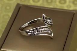 Кільце Xuping Jewelry крильця 19 р сріблясте - мініатюра 2