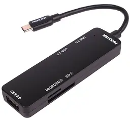 USB-Хаб Maxxter USB 3.0 Type-C HU3C-3PTF-01 (HU3C-3PTF-01)