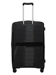 Валіза велика L поліпропілен Airtex 223 78×55×30см 99л Чорний - мініатюра 3