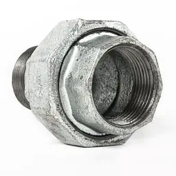 Згін американка прямий оцинкований чавун 1 1/2"х1 1/2" ВЗ DN40 30412 - мініатюра 2