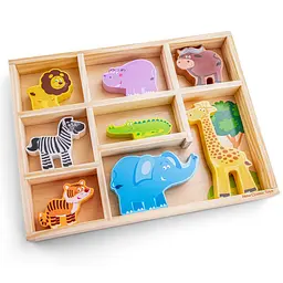 Ігровий набір New Classic Toys Тварини Сафарі у коробці (11851) - мініатюра 2