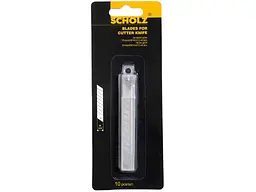 Леза SCHOLZ , 9мм для трафаретного ножа, 10шт, 4507