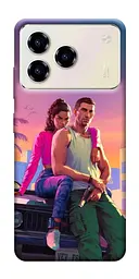 TPU чехол Demsky GTA VI Heroes для ZTE Blade A76