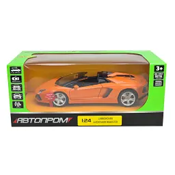 Автомодель Автопром Lamborghini 1:24, звук, світло, двері, капот - мініатюра 2