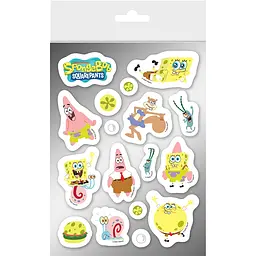 Стікерпак SpongeBob SquarePants прозорий (125057)
