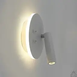 Світлодіодний світильник бра RIGIL RL 10 Вт 140x65 мм Білий ESLLSE - мініатюра 2