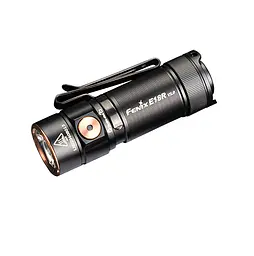 Ручний міні ліхтарик Fenix E18R V2.0 1200лм USB Type-C (Чорний)