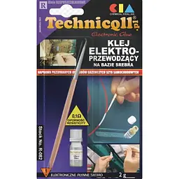Клей Струмопровідний Keller Kontaktol 2 гр / Для Ремонту Ниток Обігріву (З Частинками Срібла)