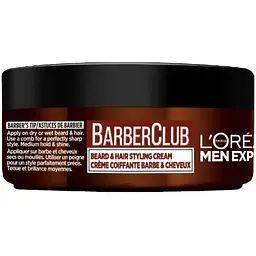 Крем стайлинг L'Oreal Paris Men Expert Barber Club для бороды и волос 75 мл