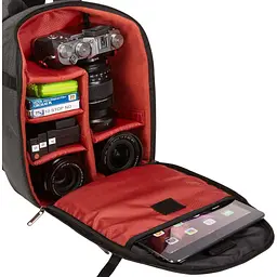 Рюкзак для фотоапарата Case Logic ERA Obsidian Black (CEBP-104) [156373] - мініатюра 3