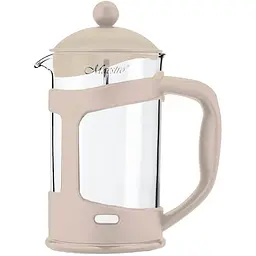 Френч-прес Maestro MR-1665-800-IVORY 800мл пластик слонова кістка