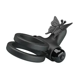 Ерекційне кільце - Pretty Love Passionate Ring IX Black - мініатюра 7