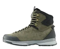 Черевики чоловічі Lowa Delago GTX MID Man 41 Чорний-Оливковий - мініатюра 7