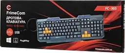 Клавіатура FrimeCom FC-303 Black - мініатюра 3