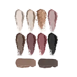 Палетка для макіяжу очей LN Professional Eyeshadows&Brows Pro Palette Kit, відтінок 01, 12 г - мініатюра 2