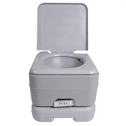 Біотуалет Bo-Camp Portable Toilet Flush 10 Liters Grey (5502825) - мініатюра 8