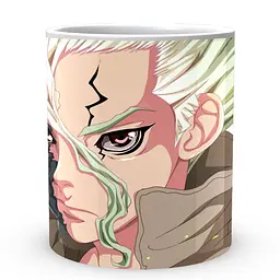 Кухоль GeekLand Dr. Stone Доктор Стоун Сенку DS 02.07 330 мл білий - мініатюра 2