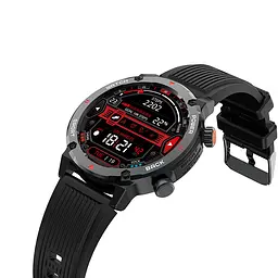 Смарт-годинник iMiLab iMiki D2 Black Silicone Strap - мініатюра 5