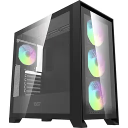 Корпус Darkflash DRX90 Glass Black (DRX90 GLASS Black) Без БП