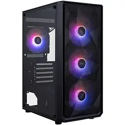 Корпус 1stPlayer FD3-M-BK-4F7 Чорний без БЖ