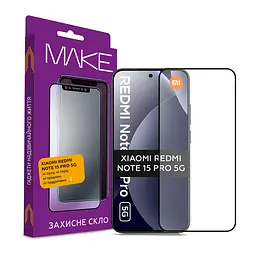 Захисне скло MAKE Xiaomi Redmi Note 15 Pro 5G