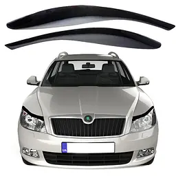 Вії фар Skoda Octavia A5 2010- Ресталінг Voron Glass