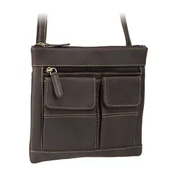 Сумка Visconti 18608 Slim Bag Oil Brown (18608 OIL BRN) - мініатюра 2