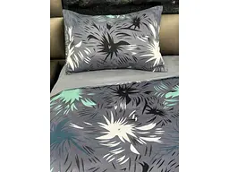 Комплект постільної білизни ARCLOUD 2-х сп 175х210 Printed 10024-5 17-3802 Gull 2нав. 50х70 мікрофібра - мініатюра 3