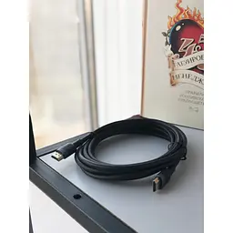 Кабель мультимедійний HDMI M to HDMI M 1.0m V2.0 Baseus (CADKLF-E01) - мініатюра 2