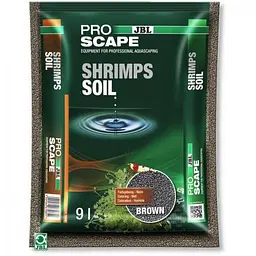 Спеціальний грунт JBL ProScape Shrimps Soil BROWN для акваріума з креветками коричневий 9 л