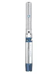 Насос відцентровий свердловинний DONGYIN 6SP46-13 380В 22кВт H 174(109)м Q 1100(800)л/хв Ø145мм +пульт (з 3х частин) (7777513) - мініатюра 1