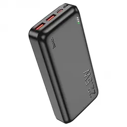 Повербанк із швидкою зарядкою чорний Power bank HOCO J101A Astute 22.5W 20000mAh PD22,5W+QC3.0 - мініатюра 2