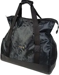 Сумка дорожня саквояж Wallaby 25 л 48×30×20 см Чорна - мініатюра 2