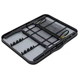 Складний стіл Bo-Camp Northgate 60x45 cm Black/Grey (1404182), Сірий - мініатюра 7
