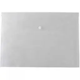 Папка - конверт Buromax А5, with a button, clear (BM.3936-00)