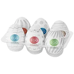 Набір яєць мастурбаторів Tenga Egg New Standard Pack 6 яєць