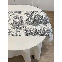 Ранер Ecotton Duck 45х170 см сіра (25006) - мініатюра 3