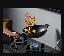 Антипригарна сковорода Xiaomi ZHIWUZHU cooking non-stick wok Mijia custom (MJCG0130) - мініатюра 7