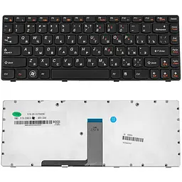 Клавіатура для ноутбука LENOVO (IdeaPad: B490 B4400) rus чорний