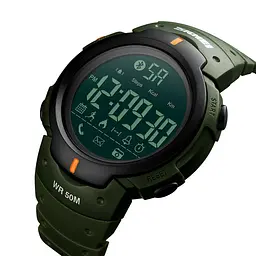 Наручний годинник чоловічий Skmei 1301 Army Green, 1301AG (12284) - мініатюра 4