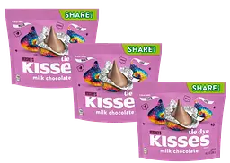 Шоколадні цукерки Hershey's Milk Chocolate Tie Dye Kisses 298 г - мініатюра 5