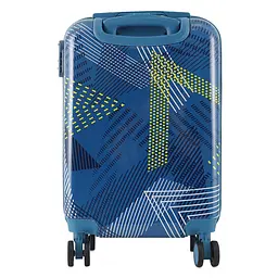 Валіза маленька під ручну поклажу Semi Line 20 дюймів (S) дюймів (S) Polycarbonate/ABS-Plastic Blue Pattern (T5652-1) - мініатюра 5