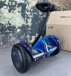 Сігвей міні Ninebot MiniRobot та LED колеса Mini Синій Космос / Звездное Небо